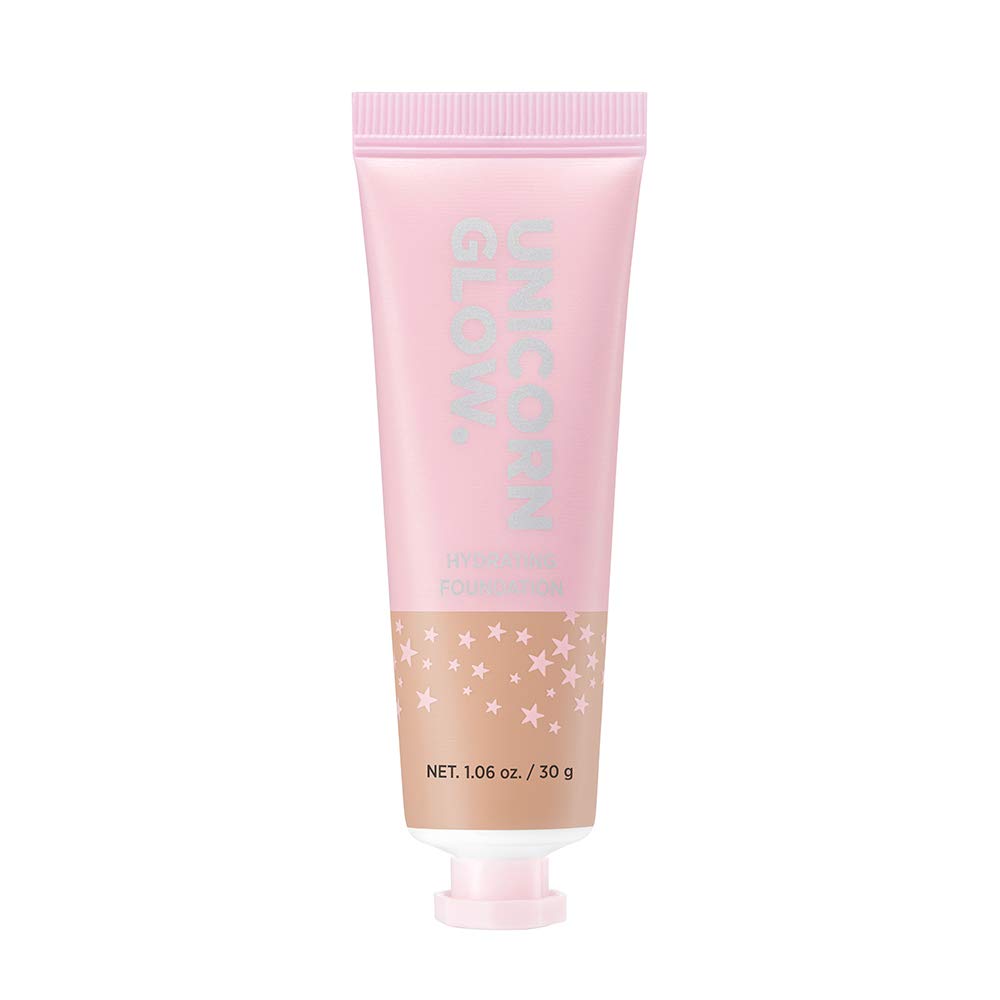 UNICORN GLOW HYDRATING FOUNDATION #06 MEDIUM Collagen Serum + Hyaluronic Acid + Ceramide Anti-Aging