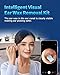 Ear Wax Removal, Ear Cleaner with 1080p Camera and 6 Lights, Ear Wax Removal Kit with 8 Pcs Earwax Removal Tools and 6 Soft Silicone Earbud for Ear Cleaning, Compatible with iOS & Android