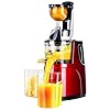 Commercial Cold Press Juicer Machine - Powerful Masticating Juicer for Whole Fruits & Vegetables, Efficient Juice Extraction & Residue Separation, Ideal for Healthy Raw Juice