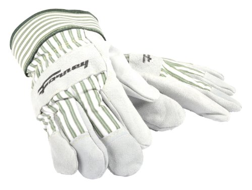Forney 53186 Cowhide Leather Palm Premium Women's Work Gloves, Medium,Gray #TOP1