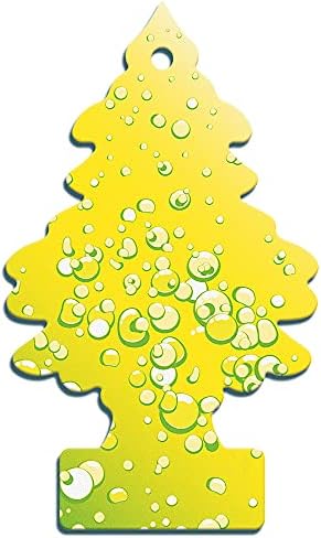 LITTLE TREES Air Freshener Tree' - 'Sherbet Lemon' Fragrance MTR0073 - for Car Home - 1 Unit