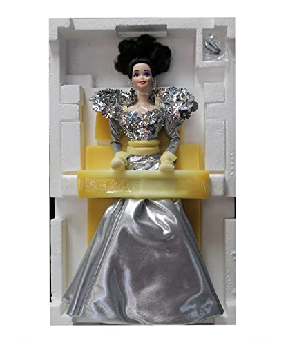 SILVER STARLIGHT BARBIE PORCELAIN LIMITED EDITION SERIAL # 00846 (1993 TIMELESS CREATIONS) by Mattel by Mattel