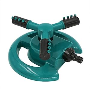 TF Garden Sprinkler- Automatische Gazon Watersproeier 360 Graden 3-Arm Roterende Sprinkler Systeem
