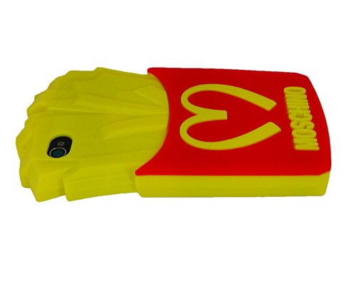 Patatine fritte Design Custodia in Silicone Case