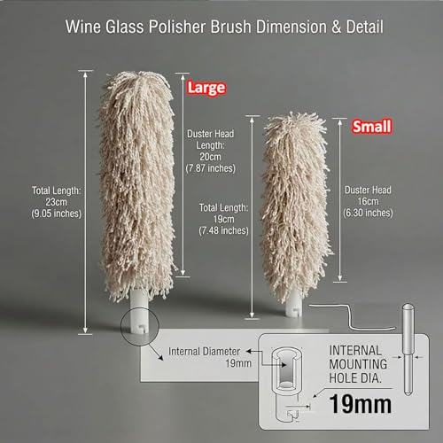 Brosses souples en microfibre pour machine à polir et nettoyer les verres