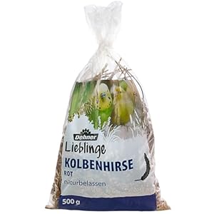Dehner Vogelfutter, Kolbenhirse, rot, 500 g