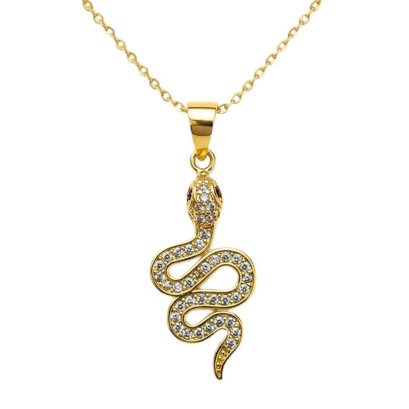 Breloque serpent en argent et zircone, le cadeau d'anniversaire idéal