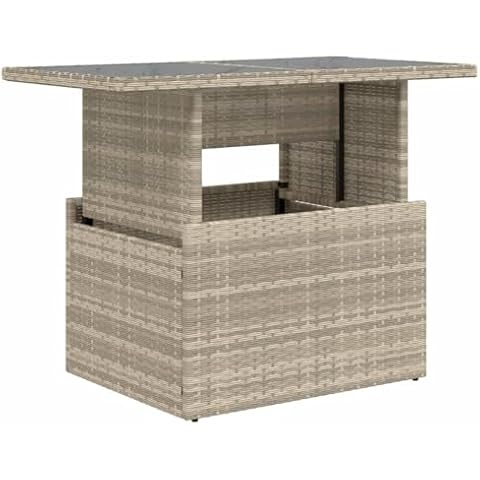 vidaXL Adjustable Glass Top Garden Table Cover