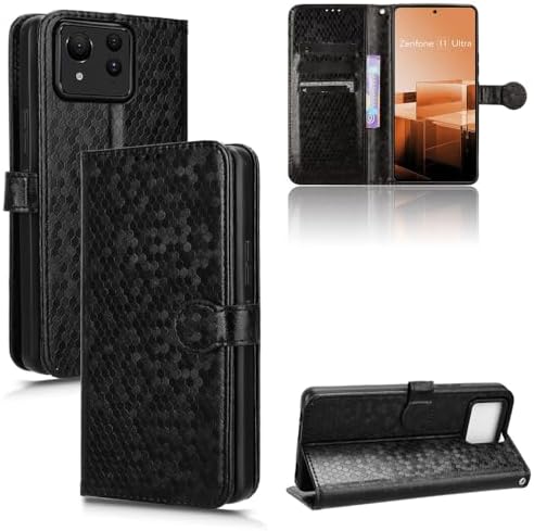 Capa de couro compatível com Asus Zenfone 11 Ultra, capa de telef...