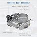 DICMIC Throttle Body Assembly for 2007-2015 Volkswagen Beetle Golf Jetta Passat Rabbit 2.5L Replace# 07K133062A