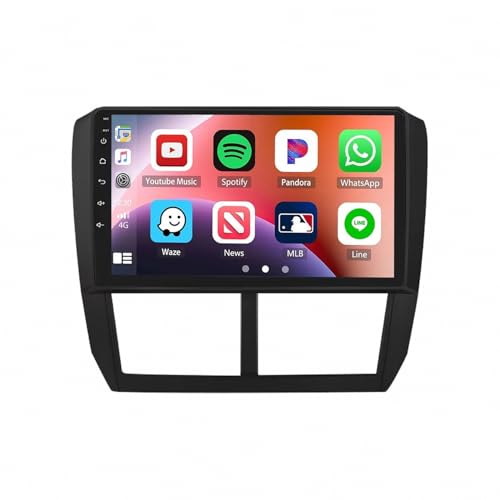 Navegación GPS y estéreo de automóvil para Subaru Forester 2007-2013 con Mirror Link 32GB