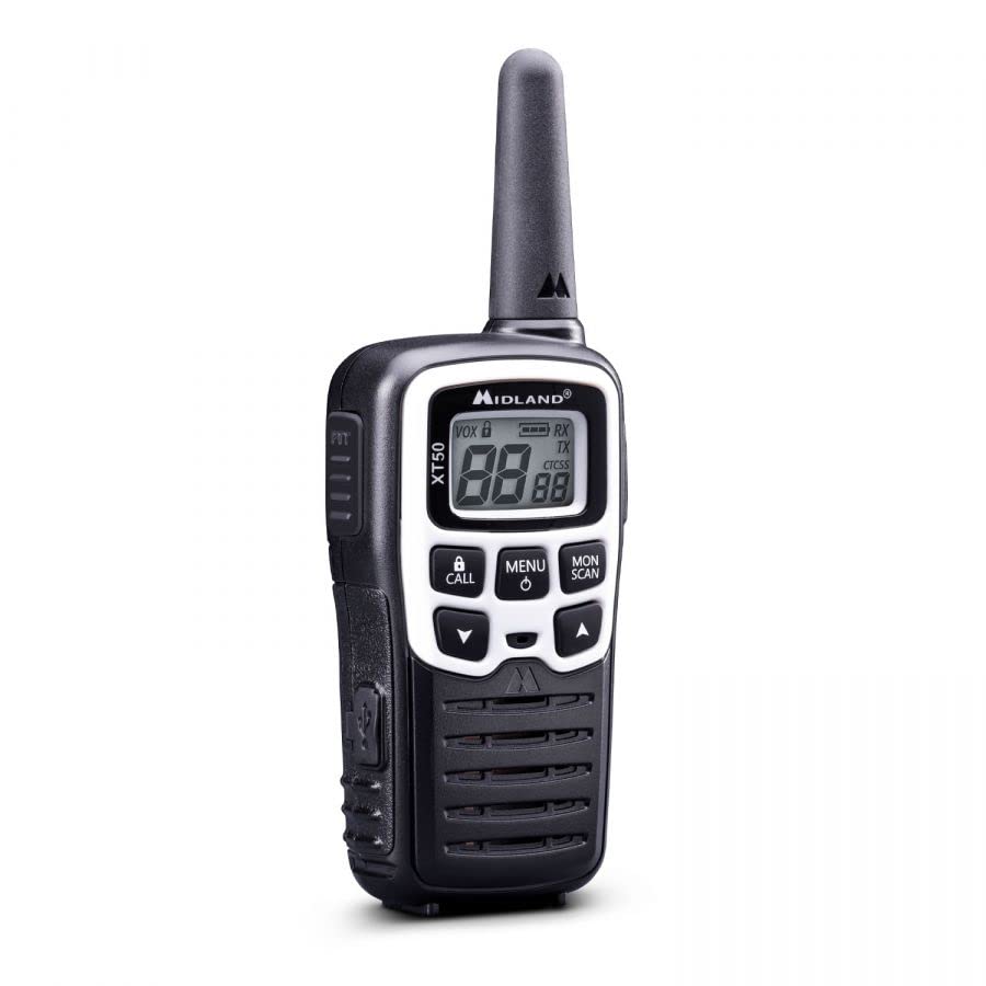 MIDLAND XT50 BIANCA - ADVENTURE EDITION PMR446 senza licenza, la libertà delle frequenze LPD e la potenza delle PMR446 sono raccontate dal giallo del walkie-talkie. - Image 3