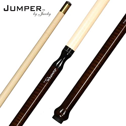Jacoby JJUMPER-Brown Jump Cue Stick 13 mm Diameter Hard Maple Shaft