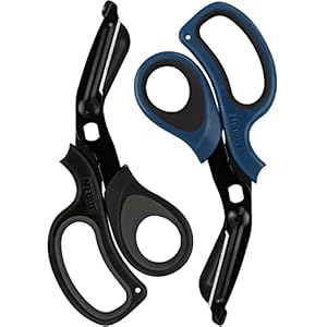 MEUUT 2 Pack Trauma Shears Bandage Scissors – Medical Supplies with 8 inch Heavy Duty Medical Scissors for EMT Workers Nurses