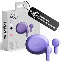 Rose Écouteurs avec Bluetooth, Touch Control avec Station de Charge compacte sans Fil IPX4