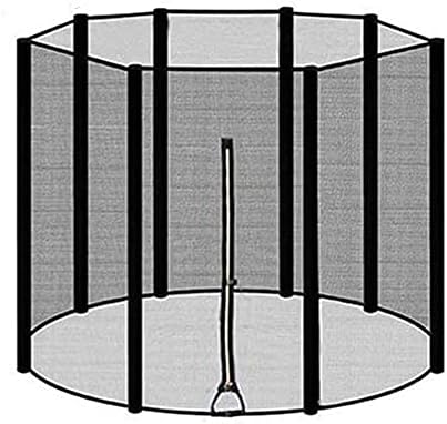 Fitness Trampoline with Safety Net, Anti-Fall Jumping Pad, Indoor & Outdoor Trampolines for Kids and Adults, Secure Jumping Experience, Durable Protection Guard