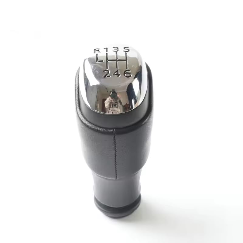 ✅ Compatibilità: Pomello Cambio Completo Compatibile con Renault Clio 4 2012-2019 Cromato Ricambio Impugnatura Lente