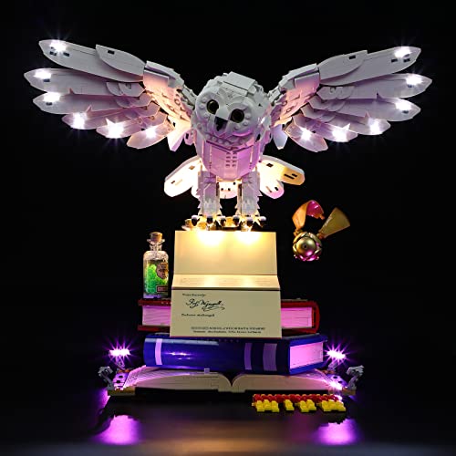 LIGHTAILING Led Lighting Kit for Lego- 76391 Hogwarts Icons - Collectors' Edition Building Blocks Model:Remote-Control Version - LED Light Set Compatible with Lego Model(Not Include Lego Model) by LIGHTAILING - Image 3