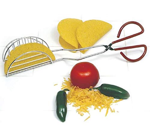 Norpro 13 Inch Chromed Steel Taco Shell Maker with Stay-Cool Handle (Pack of 4) - Thumbnail 3
