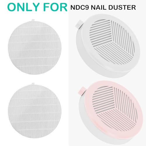 Filtro Recambio Colector Polvo Uñas NDC9 2 Pack miniatura 2