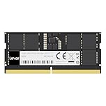 Lexar SODIMM 16GB DDR5 RAM 4800MHz, 262-Pin DDR5 SODIMM Laptop RAM, Hochleistungs SO-DIMM Arbeitsspeicher für Laptop-Speicher/All-in-One Intel NUC Mini-PC, 1,1 V, CL40-40-40-77