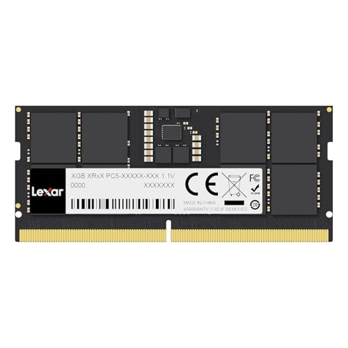 Lexar – Lexar SODIMM 16GB DDR5 RAM 4800MHz, 262-Pin DDR5 SODIMM Lapt