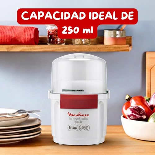 Miniatura 3 de Moulinex la Moulinette, Picadora de 800 W, Capacidad de 200 gr