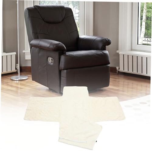 Funda de sillón beige de poliéster LIFKOME manta protectora cómoda 4