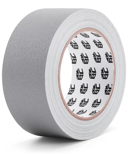 Bates- Gaffers Tape 2 Inch x 23 Yards, Gray Gaffer Tape 2 inch, Polyethylene-Coated Cloth...