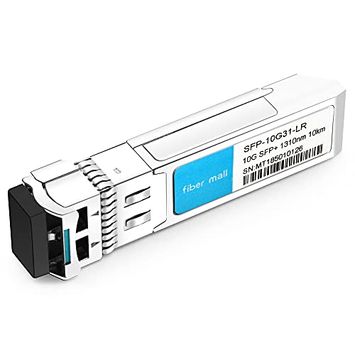 Image of SFP 10G LR for HPE BladeSystem 455886-B21 10GBASE-LR SFP+ 1310nm 10km LC SMF DOM Transceiver Module
