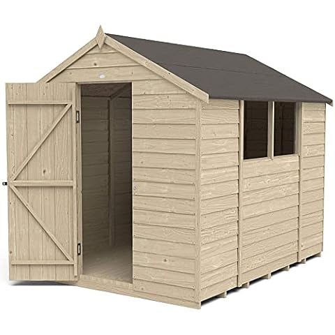 Apex Overlap 8x6 Wooden Garden Shed Cover