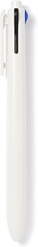 MUJI 83768225 Smooth Writing 3 Color Ballpoint Pen, Mechanical Pencil, 0.01 inch 0.38 mm, Black, Red, Blue, 0.5 mm Sharp