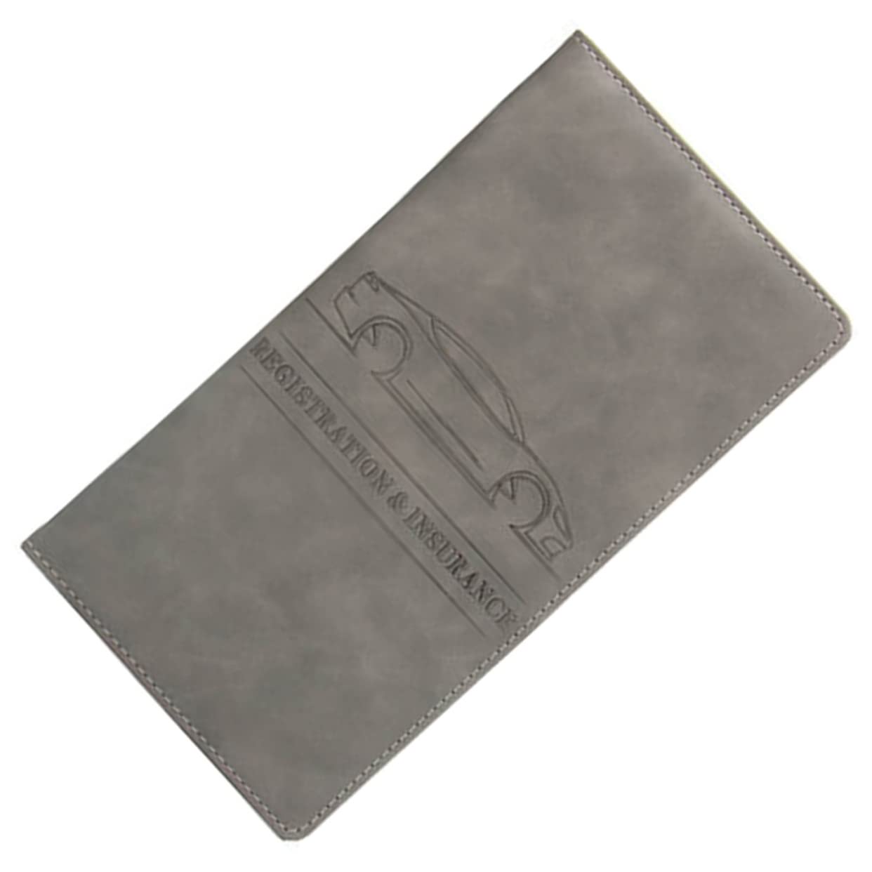 Healeved 3 Pièces Documents Automobile PU Étui pour Immatriculation et Assurance Organisateur de Cartes et Élégant Pochette Multifonctionnelle pour Cartes de Crédit pour Conducteurs