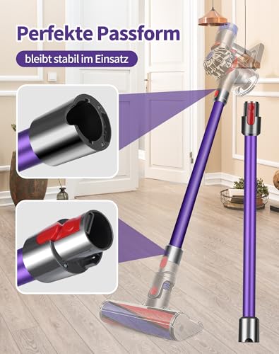 LAOYE Verlängerungsrohr für Dyson V11 V15 V10 V8 V7 Rohr kompaibel mit 967477-01 bis 09 Saugrohr geeignet für Dyson, 72CM