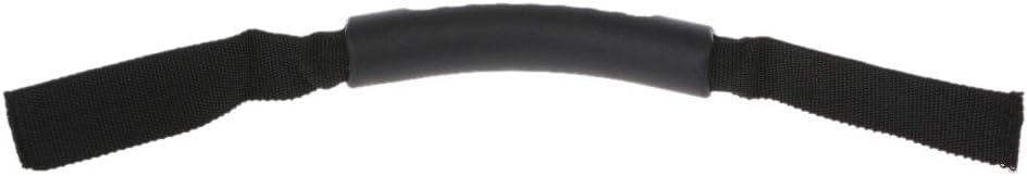 Portable Suitcase Luggage for Case Handle Strap Carrying Travel Handle Grip Repl, 10x2.5cm, Black