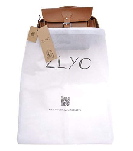 Leather Camera Bag Zlyc Vintage Dslr Slr Bag Removable Shockproof Padded Camera Case Small Messenger Shoulder Bag Satchel, Brown #TOP7