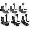 CKPSMS Brand - Compatible with/Replacement for JUKI brand DNU-1541 Singer brand CONSEW brand 206RB 225 226 226R 6Sets Walking FEET with Right Left Edge #KP-WF6 (S585R 1/8 3/16 1/4+S585L 1/8 3/16 1/4)