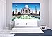 GREAT ART Photo Wallpaper – Taj Mahal – Picture Decoration World Wonder Architectural Monument Royal Tomb Culture in India Mosque Garden Image Decor Wall Mural (82.7x55.1in - 210x140cm)