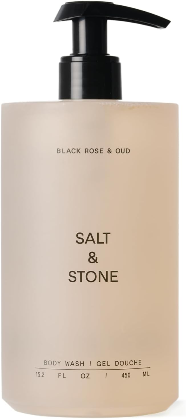 – Body Wash for Women & Men, Black Rose & Oud 15.2 fl oz