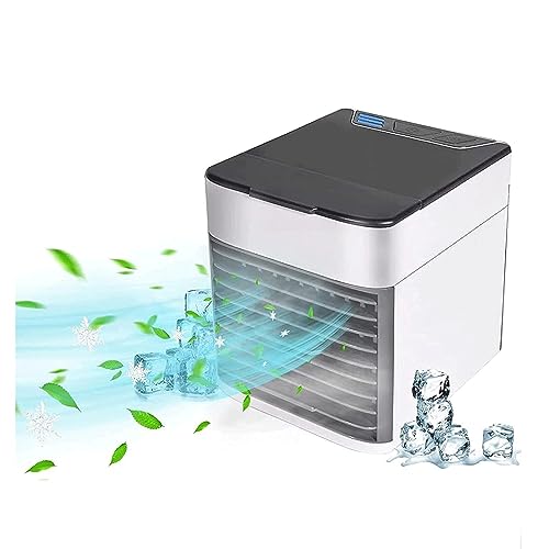 Mini Ar Condicionado PortáTil | Resfriador De Ar Pessoal, Velocidade Do Vento De 3 Marchas Mini Ar-C