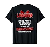 Les chemises Laborer sont parfaites pour les hommes ou les femmes qui travaillent dur tout au long de l'année. Idéal pour la fête des pères ou la fête des mères