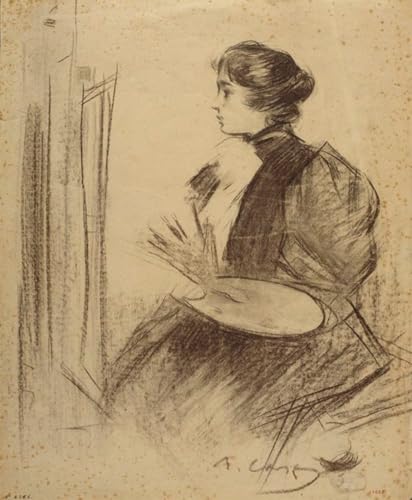 Affiche de Peinture Ramon Casas Toile Décoration du Salon Lumineux