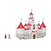 Super Mario Bros. Movie Mushroom Kingdom Castle Playset – Includes 1.25” Mario & Princess Peach Mini Figures – Interactive Movie Training Grounds – Ages 3+