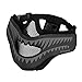OneTigris X Storm Airsoft Mask Foldable Mesh Mask with Removable Shark Jaw Morale Patch (Black Teeth)