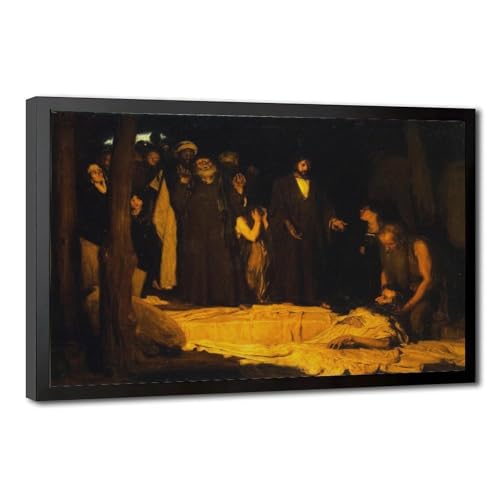 The Resurrection of Lazarus de Henry Ossawa Tanner - Cadre à suspendre et décoration murale