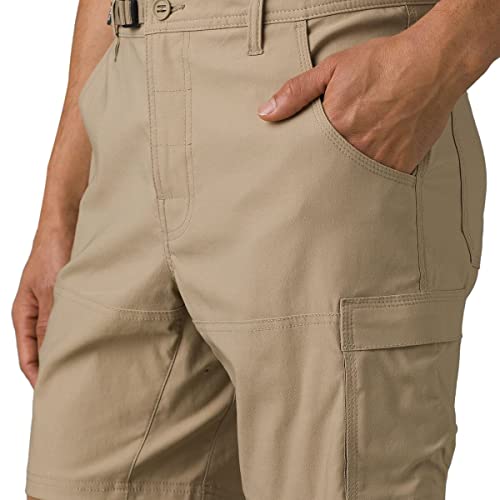 Prana Stretch Zion Shorts Ii Sandbar 33 12 #TOP3