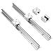 SBR12 400mm Linear Slide Shaft, 12mm Linear Shaft with 4Pcs SBR12UU Bearing Block, Linear Bearing for CNC Routers, Mills, Lathes, Industrial Grade
