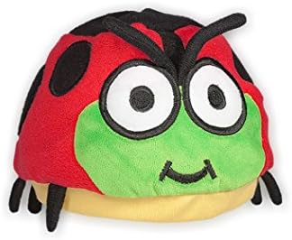 Pedoodles 809 Hat Collection Libby Ladybug Hat- Red Green- Size Large