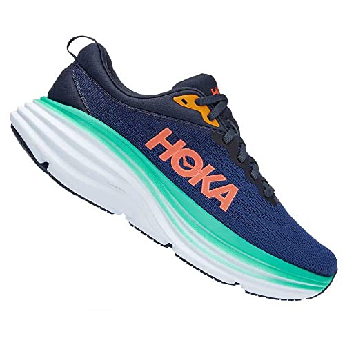 HOKA Hoka ONE ONE Bondi 8, Men's Running Shoes, Outer Space Bellwether Blue, 5.5 US