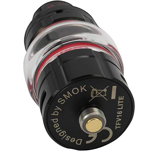 SMOK TFV16 Lite Tank 5 ml, Durchmesser 24,5 mm, DL Verdampfer für e-Zigarette, schwarz – Bild 7